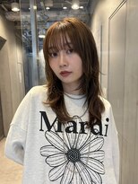 ジョエミバイアンアミ(joemi by Un ami) 無造作ヘア/ミディアムレイヤー/オリーブベージュ