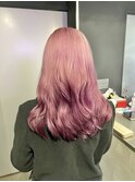 残留をグラデーションカラーで可愛く♪
