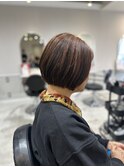 丸みボブ