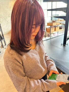 ラヴィズム 長岡店(LUVISM) ◎韓国ヘアー顔周りレイヤーおくれ毛前髪新潟長岡宮関