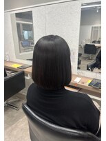 シェル 立川(shell) maisonストーレートで作る丸みボブ