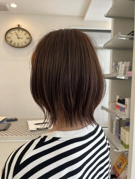 ヘアメイク ルエル(Hair Make Ruelle) 軽めのぷつっとスタイル