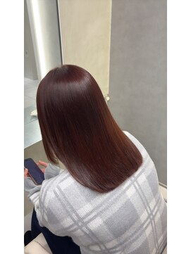 アヴァンス 西田辺(AVANCE.) チェリーレッド/髪質改善/ピンクブラウン/縮毛矯正