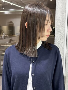 メゾンマイル 恵比寿(maison mile) オリーブブラウン/明るめブラウン/ボブ/レイヤー/恵比寿駅