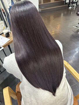 ネウィベルシア 名駅(newi belsia) ピンクラベンダー/艶髪/髪質改善