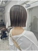 ぱつっとボブ/ストレートボブ/切りっぱなしボブ