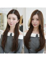 アフロート ルヴア(AFLOAT RUVUA)&nbsp;●韓国トレンドヘアはお任せ下さい！20代30代前髪顔周りレイヤー