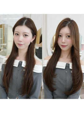 アフロート ルヴア(AFLOAT RUVUA) ●韓国トレンドヘアはお任せ下さい!20代30代前髪顔周りレイヤー