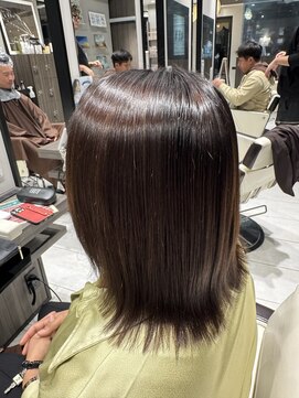 アース オーセンティック 新浦安店(EARTH Authentic) 伸ばしかけボブ