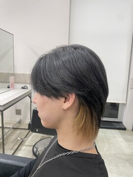 ちらっとメンズインナーカラー