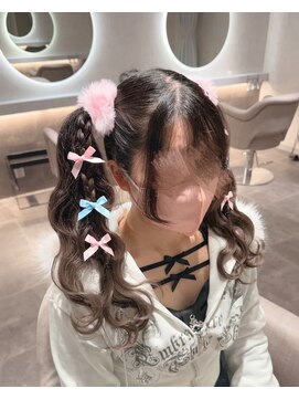 クランリリー 東梅田店(clan lily) ツインテール／梅田ヘアセット