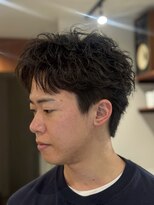 カウンター(COUNTER)&nbsp;メンズフェザーショート／ショートパーマ【初回 12500円】