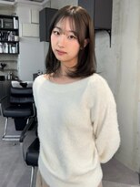 ハロ(Halo)&nbsp;ミディアムレイヤー/アッシュブラウン/ブリーチなしカラー