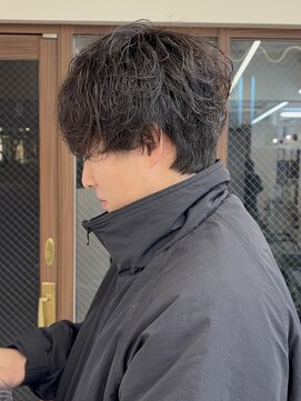 ピコット(P cott) 渋谷メンズパーマシャドウパーマニュアンスパーママッシュカット