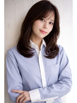 ユニ バイ ミリィ 四日市(uni by mily) 髪質改善顔周りレイヤーカット