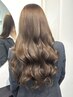 【江藤指名限定】ブリーチなしダブルカラー+髪質改善トリートメント¥ 11000