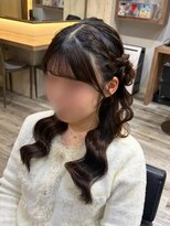 ヘアセット アリエス 新宿駅前店(aries) 毛先出しくるみちゃんヘア