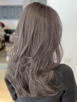 リアンバイアリュール(Lian by Allure)&nbsp;透明感寒色カラー　ブリーチダブルカラーグレージュ