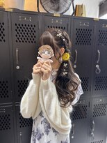 ヴァイス 渋谷店(VAICE)&nbsp;ライブ前ヘアセット/サイドテール/推し活