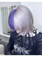 ハントーン比率No.1◎丁寧なブリーチワークで作るデザインカラー♪【ダブルカラー/ブリーチ/ハイトーン】