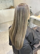 プラスシー(+C) 大人の素敵な地毛にハイライト!福岡ハイライト/福岡白髪ぼかし