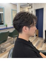 ルートヘア 辻堂店&nbsp;30代40代メンズ/センターパート/毛流れパーマ/大人