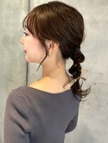 シンス 銀座(since)&nbsp;参列ヘアセット/編み下ろしアレンジ【銀座】