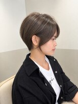ジーナ 川崎西口(Zina) 大人可愛いショート×髪質改善カラーベージュ★