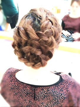 ブリエ(briller) ブリエ★結婚式★ウェーブ編み込み