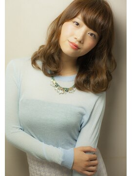 キートスバイガーランド (Kiitos by Garland) [Kiitos] 跳ねないミディ☆スタイリング楽なウェーブヘア