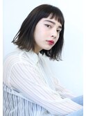 黒髪シンプルBOB