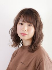 【eme梅田中崎町】大人可愛い美髪ショコラブラウンロング