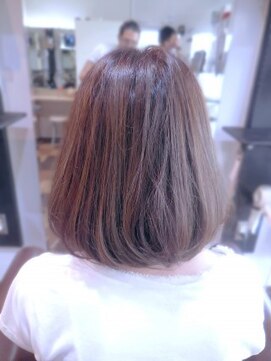 24 岸和田店 グラデーション×アッシュハイライト