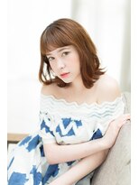 ヘアーズ ロッソ テラス(hair's ROSSO TERRACE)&nbsp;【鶴見】大人かわいい 無造作 カールふわミディ☆[30代40代50代]