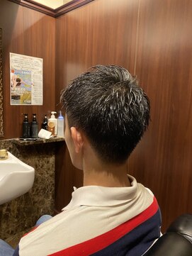 ヒロギンザ 田町店(HIRO GINZA) ツーブロックショートスタイル!/ヒロ銀座/理容室/田町/三田