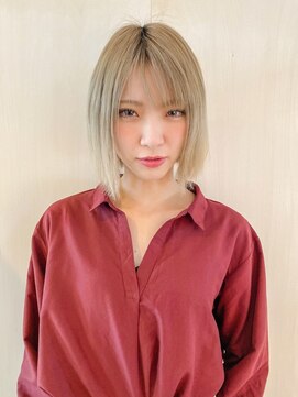ワンズ 竜王店(ONE'S) ダブルカラーでできるホワイトベージュ