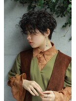 ブラウン (BROWN)&nbsp;ウェットマニッシュショート