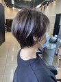 ヘアアンドビューティー クアトロ インターパーク店(QUATRO) 顔まわりの透け感や襟足の収まりで素敵ショートに！