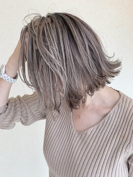 リード バイ ラグーン(LEAD by LAGOON) ハイライトグレージュグラデーションベージュケアブリーチ