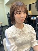 ヒート バイ アンカットラウンジ 渋谷(HEAT by UNCUT&LOUNGE)&nbsp;切りっぱなしボブ/ミニボブ/外ハネボブ/ブラウンカラー［渋谷］