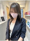 YOKE 大人かわいい20代30代くびれヘア顔まわりレイヤー小顔