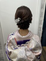 ヘアメイク ゼロサンヨンゴ(Hair Make 0345)&nbsp;振袖のお着付けとヘアセット