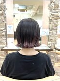 切りっぱなしボブ