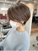 ハンサムショート/絶壁解消/30代40代