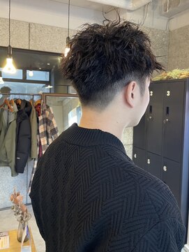 リンダテーラ(Linda tela) 【札幌白石】ショート/ツイストスパイラルパーマ/メンズカット