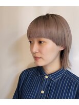 スイウ(suiu)&nbsp;ハイトーンxニュアンスカラーxマッシュウルフ