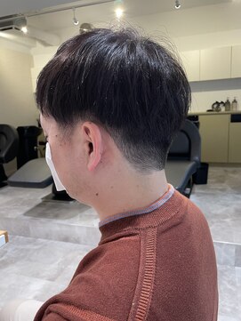 ソイクフ 四条大宮店(SOY-KUFU) 【soy-kufu】MEN'S HAIRアッシュブラックショート