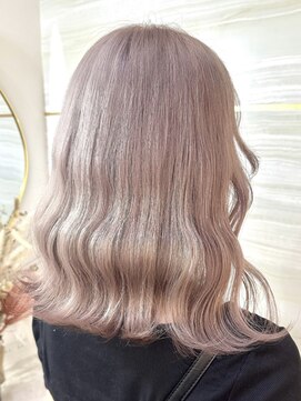 エルバイラビス 大宮(elu by lovis) 《ゆい》ミルクティーベージュ/ハイトーン/韓国巻き/大宮