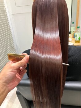 ローブ バイ ディベスト(LOVED by Dbest)の写真/独自技術を詰め込んだ《Dbest式美髪エステ》”本気のヘアケア”をここだけで体験！美髪縮毛矯正との相性◎
