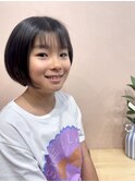 つるっとボブスタイル